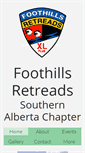 Mobile Screenshot of foothills-retreads.com